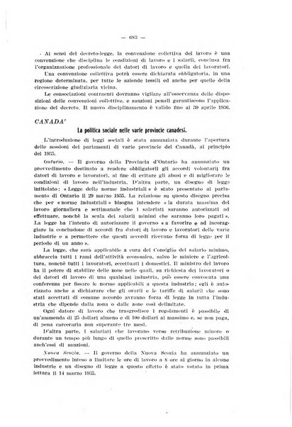 Informazioni sociali pubblicazione mensile curata dall'Ufficio corrispondente di Roma dell'Ufficio internazionale del lavoro, Ginevra