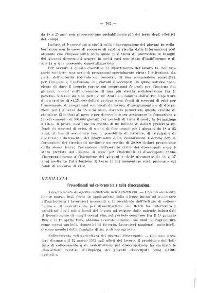 Informazioni sociali pubblicazione mensile curata dall'Ufficio corrispondente di Roma dell'Ufficio internazionale del lavoro, Ginevra