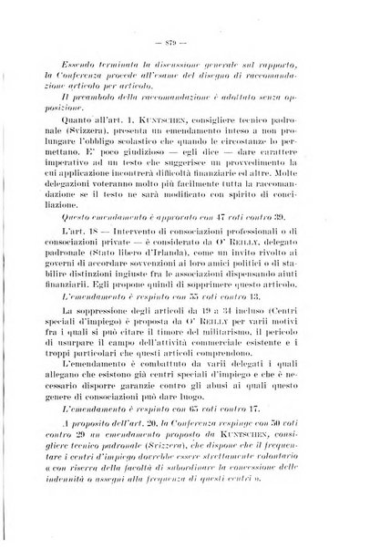 Informazioni sociali pubblicazione mensile curata dall'Ufficio corrispondente di Roma dell'Ufficio internazionale del lavoro, Ginevra