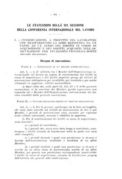 Informazioni sociali pubblicazione mensile curata dall'Ufficio corrispondente di Roma dell'Ufficio internazionale del lavoro, Ginevra