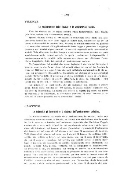 Informazioni sociali pubblicazione mensile curata dall'Ufficio corrispondente di Roma dell'Ufficio internazionale del lavoro, Ginevra