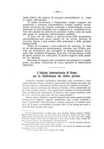 Informazioni sociali pubblicazione mensile curata dall'Ufficio corrispondente di Roma dell'Ufficio internazionale del lavoro, Ginevra