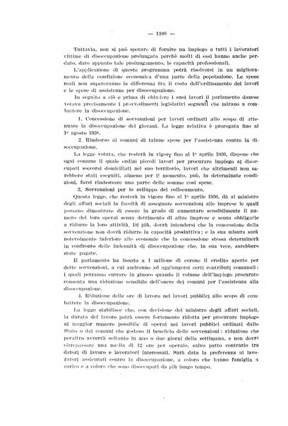 Informazioni sociali pubblicazione mensile curata dall'Ufficio corrispondente di Roma dell'Ufficio internazionale del lavoro, Ginevra