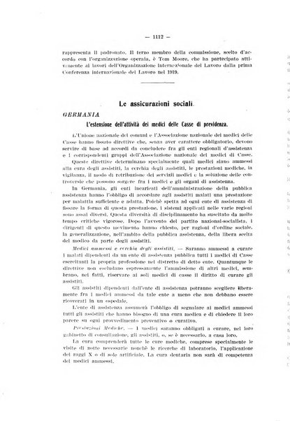 Informazioni sociali pubblicazione mensile curata dall'Ufficio corrispondente di Roma dell'Ufficio internazionale del lavoro, Ginevra