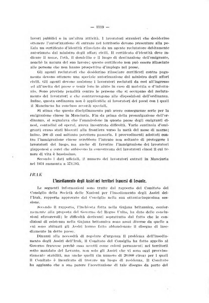 Informazioni sociali pubblicazione mensile curata dall'Ufficio corrispondente di Roma dell'Ufficio internazionale del lavoro, Ginevra