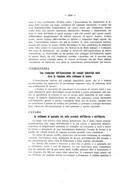 Informazioni sociali pubblicazione mensile curata dall'Ufficio corrispondente di Roma dell'Ufficio internazionale del lavoro, Ginevra