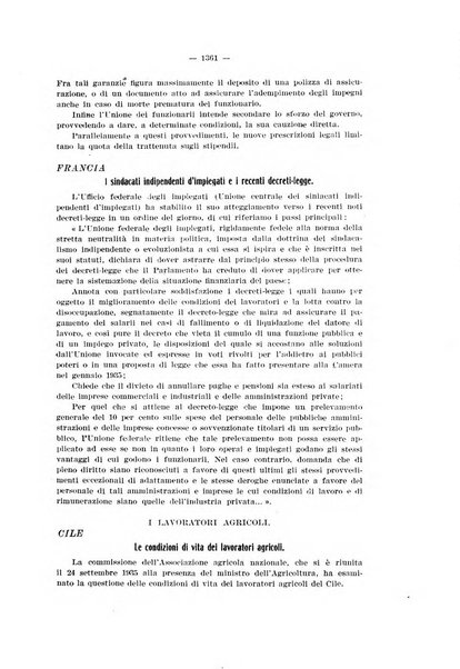 Informazioni sociali pubblicazione mensile curata dall'Ufficio corrispondente di Roma dell'Ufficio internazionale del lavoro, Ginevra