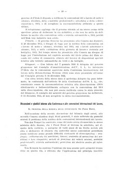 Informazioni sociali pubblicazione mensile curata dall'Ufficio corrispondente di Roma dell'Ufficio internazionale del lavoro, Ginevra