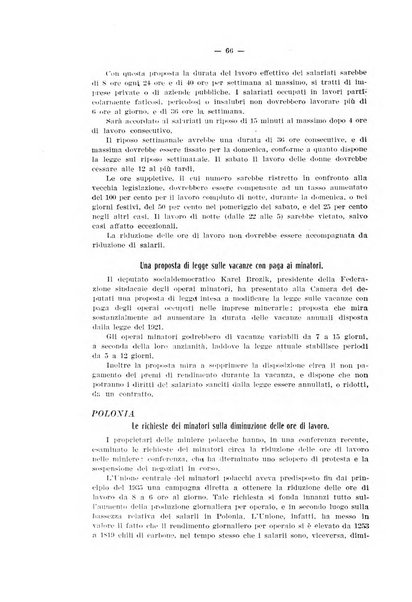 Informazioni sociali pubblicazione mensile curata dall'Ufficio corrispondente di Roma dell'Ufficio internazionale del lavoro, Ginevra