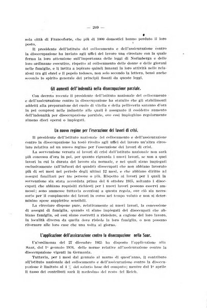 Informazioni sociali pubblicazione mensile curata dall'Ufficio corrispondente di Roma dell'Ufficio internazionale del lavoro, Ginevra