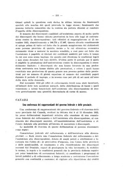 Informazioni sociali pubblicazione mensile curata dall'Ufficio corrispondente di Roma dell'Ufficio internazionale del lavoro, Ginevra