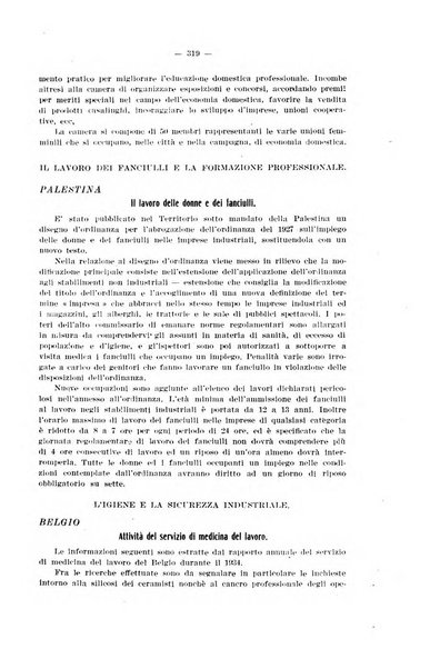 Informazioni sociali pubblicazione mensile curata dall'Ufficio corrispondente di Roma dell'Ufficio internazionale del lavoro, Ginevra