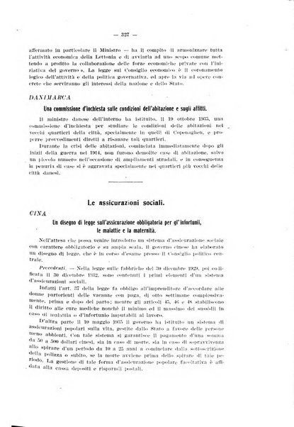 Informazioni sociali pubblicazione mensile curata dall'Ufficio corrispondente di Roma dell'Ufficio internazionale del lavoro, Ginevra