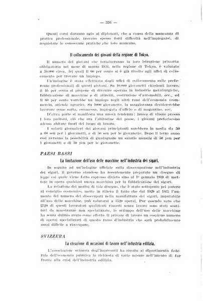 Informazioni sociali pubblicazione mensile curata dall'Ufficio corrispondente di Roma dell'Ufficio internazionale del lavoro, Ginevra