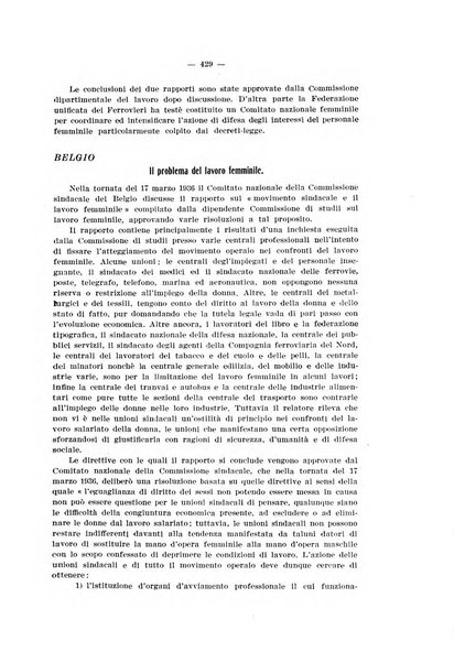 Informazioni sociali pubblicazione mensile curata dall'Ufficio corrispondente di Roma dell'Ufficio internazionale del lavoro, Ginevra