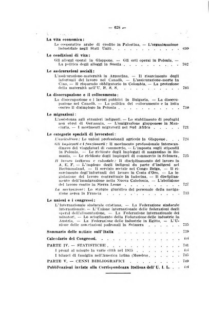 Informazioni sociali pubblicazione mensile curata dall'Ufficio corrispondente di Roma dell'Ufficio internazionale del lavoro, Ginevra