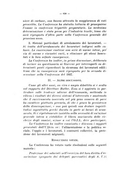 Informazioni sociali pubblicazione mensile curata dall'Ufficio corrispondente di Roma dell'Ufficio internazionale del lavoro, Ginevra