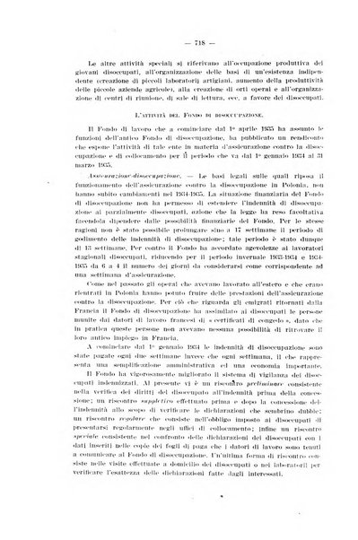 Informazioni sociali pubblicazione mensile curata dall'Ufficio corrispondente di Roma dell'Ufficio internazionale del lavoro, Ginevra