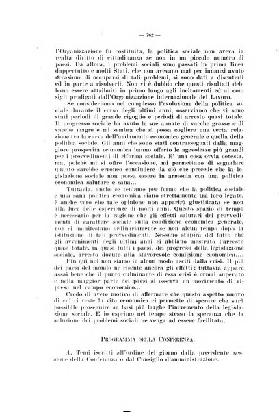 Informazioni sociali pubblicazione mensile curata dall'Ufficio corrispondente di Roma dell'Ufficio internazionale del lavoro, Ginevra