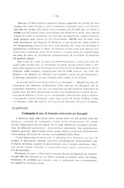 Informazioni sociali pubblicazione mensile curata dall'Ufficio corrispondente di Roma dell'Ufficio internazionale del lavoro, Ginevra