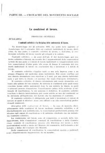 Informazioni sociali pubblicazione mensile curata dall'Ufficio corrispondente di Roma dell'Ufficio internazionale del lavoro, Ginevra