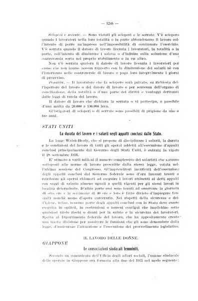 Informazioni sociali pubblicazione mensile curata dall'Ufficio corrispondente di Roma dell'Ufficio internazionale del lavoro, Ginevra