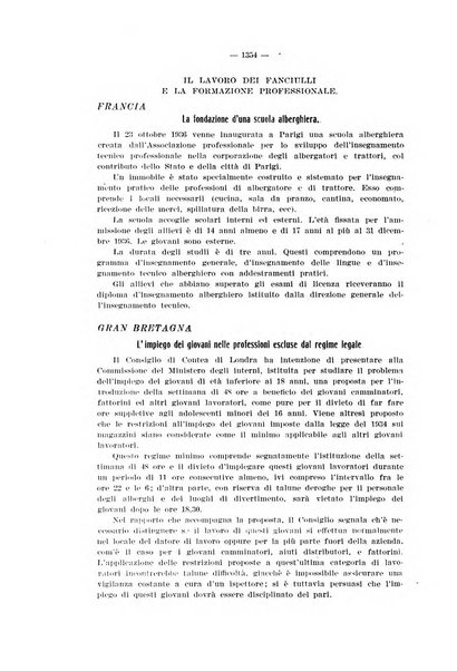 Informazioni sociali pubblicazione mensile curata dall'Ufficio corrispondente di Roma dell'Ufficio internazionale del lavoro, Ginevra