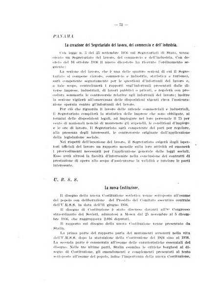 Informazioni sociali pubblicazione mensile curata dall'Ufficio corrispondente di Roma dell'Ufficio internazionale del lavoro, Ginevra