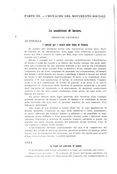 Informazioni sociali pubblicazione mensile curata dall'Ufficio corrispondente di Roma dell'Ufficio internazionale del lavoro, Ginevra