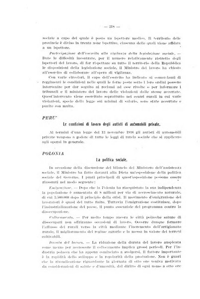 Informazioni sociali pubblicazione mensile curata dall'Ufficio corrispondente di Roma dell'Ufficio internazionale del lavoro, Ginevra