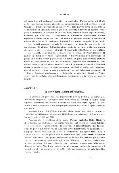 Informazioni sociali pubblicazione mensile curata dall'Ufficio corrispondente di Roma dell'Ufficio internazionale del lavoro, Ginevra