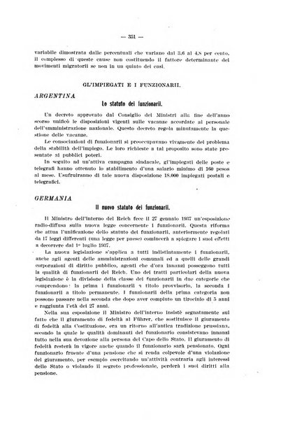 Informazioni sociali pubblicazione mensile curata dall'Ufficio corrispondente di Roma dell'Ufficio internazionale del lavoro, Ginevra