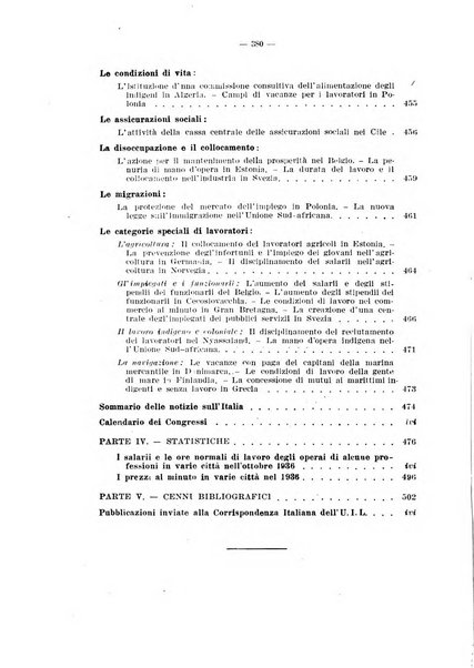 Informazioni sociali pubblicazione mensile curata dall'Ufficio corrispondente di Roma dell'Ufficio internazionale del lavoro, Ginevra