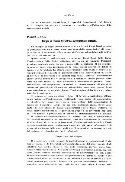 Informazioni sociali pubblicazione mensile curata dall'Ufficio corrispondente di Roma dell'Ufficio internazionale del lavoro, Ginevra