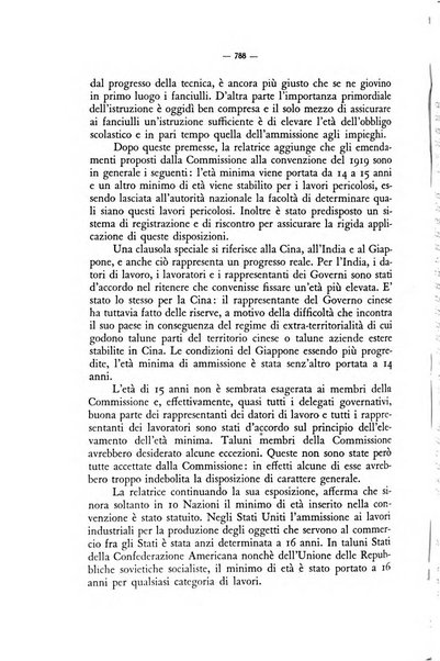 Informazioni sociali pubblicazione mensile curata dall'Ufficio corrispondente di Roma dell'Ufficio internazionale del lavoro, Ginevra