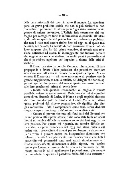 Informazioni sociali pubblicazione mensile curata dall'Ufficio corrispondente di Roma dell'Ufficio internazionale del lavoro, Ginevra