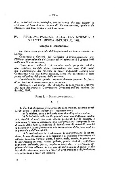 Informazioni sociali pubblicazione mensile curata dall'Ufficio corrispondente di Roma dell'Ufficio internazionale del lavoro, Ginevra