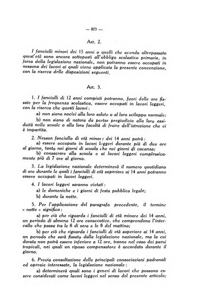 Informazioni sociali pubblicazione mensile curata dall'Ufficio corrispondente di Roma dell'Ufficio internazionale del lavoro, Ginevra