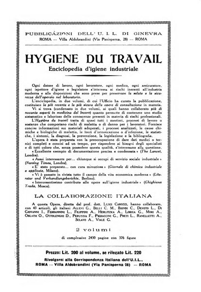 Informazioni sociali pubblicazione mensile curata dall'Ufficio corrispondente di Roma dell'Ufficio internazionale del lavoro, Ginevra