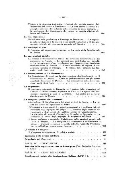 Informazioni sociali pubblicazione mensile curata dall'Ufficio corrispondente di Roma dell'Ufficio internazionale del lavoro, Ginevra