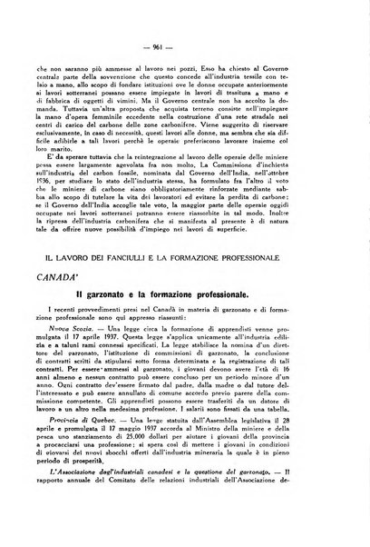 Informazioni sociali pubblicazione mensile curata dall'Ufficio corrispondente di Roma dell'Ufficio internazionale del lavoro, Ginevra