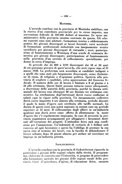 Informazioni sociali pubblicazione mensile curata dall'Ufficio corrispondente di Roma dell'Ufficio internazionale del lavoro, Ginevra