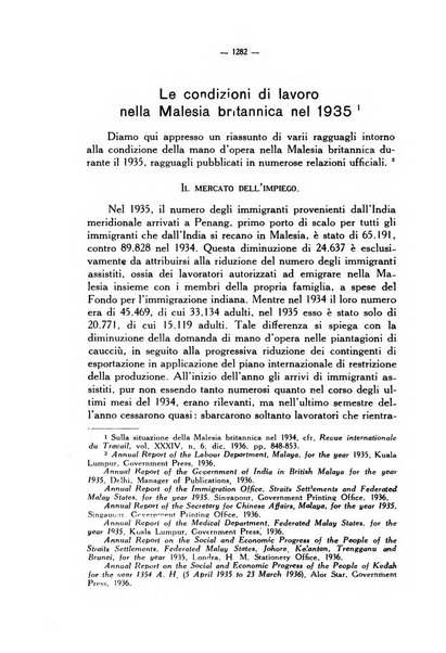 Informazioni sociali pubblicazione mensile curata dall'Ufficio corrispondente di Roma dell'Ufficio internazionale del lavoro, Ginevra