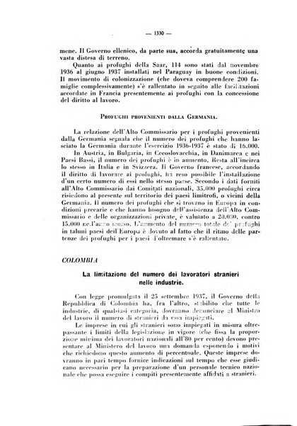 Informazioni sociali pubblicazione mensile curata dall'Ufficio corrispondente di Roma dell'Ufficio internazionale del lavoro, Ginevra