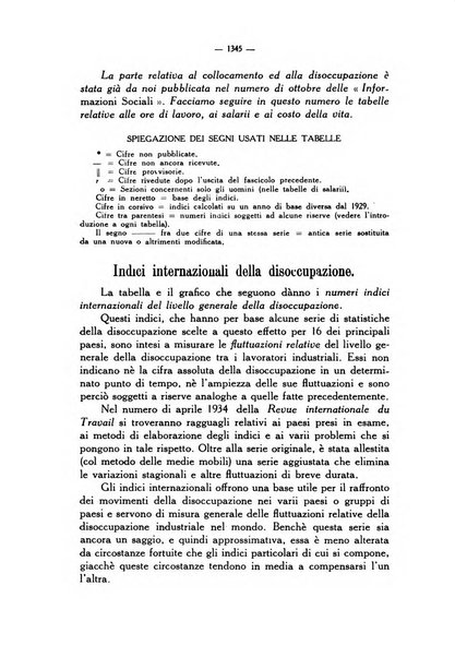 Informazioni sociali pubblicazione mensile curata dall'Ufficio corrispondente di Roma dell'Ufficio internazionale del lavoro, Ginevra