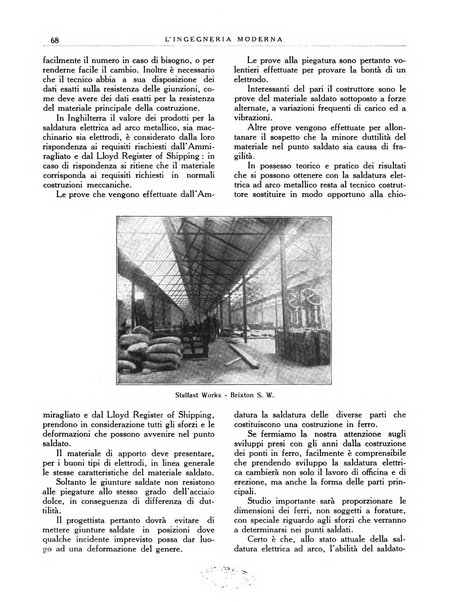 L'Ingegneria moderna rassegna di tecnologie industriali, agrarie, edilizie, idrauliche, stradali, ferroviarie