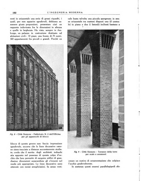 L'Ingegneria moderna rassegna di tecnologie industriali, agrarie, edilizie, idrauliche, stradali, ferroviarie