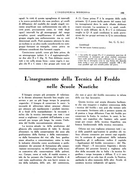 L'Ingegneria moderna rassegna di tecnologie industriali, agrarie, edilizie, idrauliche, stradali, ferroviarie