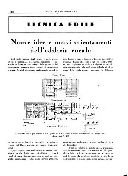 L'Ingegneria moderna rassegna di tecnologie industriali, agrarie, edilizie, idrauliche, stradali, ferroviarie