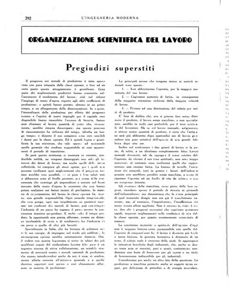 L'Ingegneria moderna rassegna di tecnologie industriali, agrarie, edilizie, idrauliche, stradali, ferroviarie